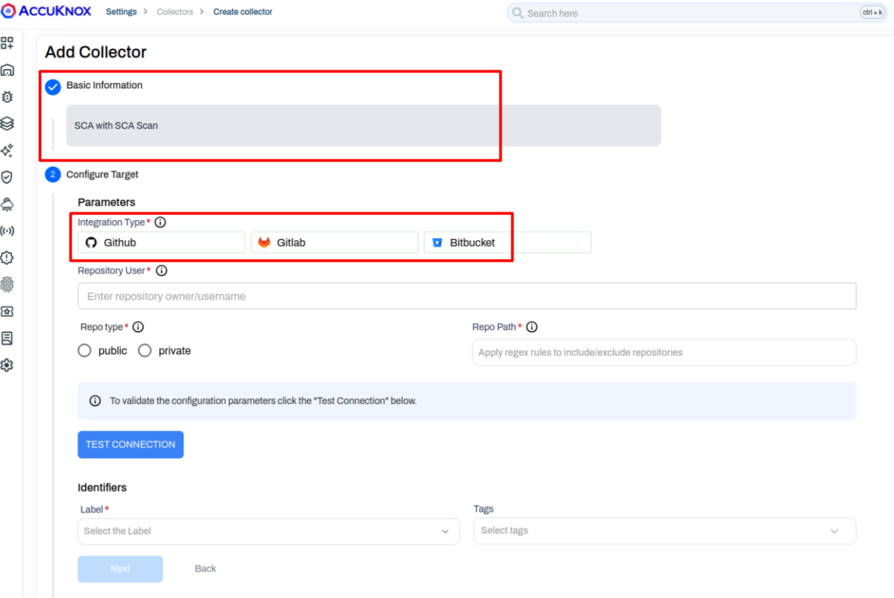 SCA findings showing CVEs in open-source dependencies