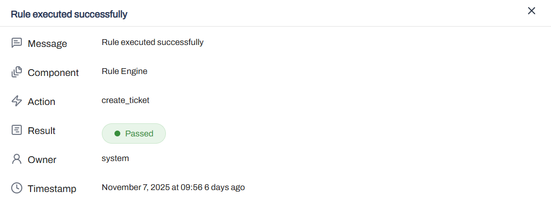 EventTrail main view