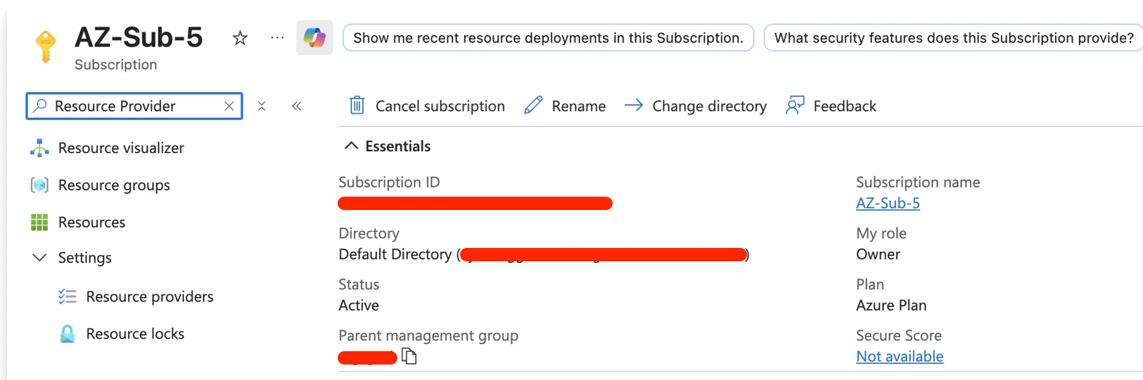 Resource Providers