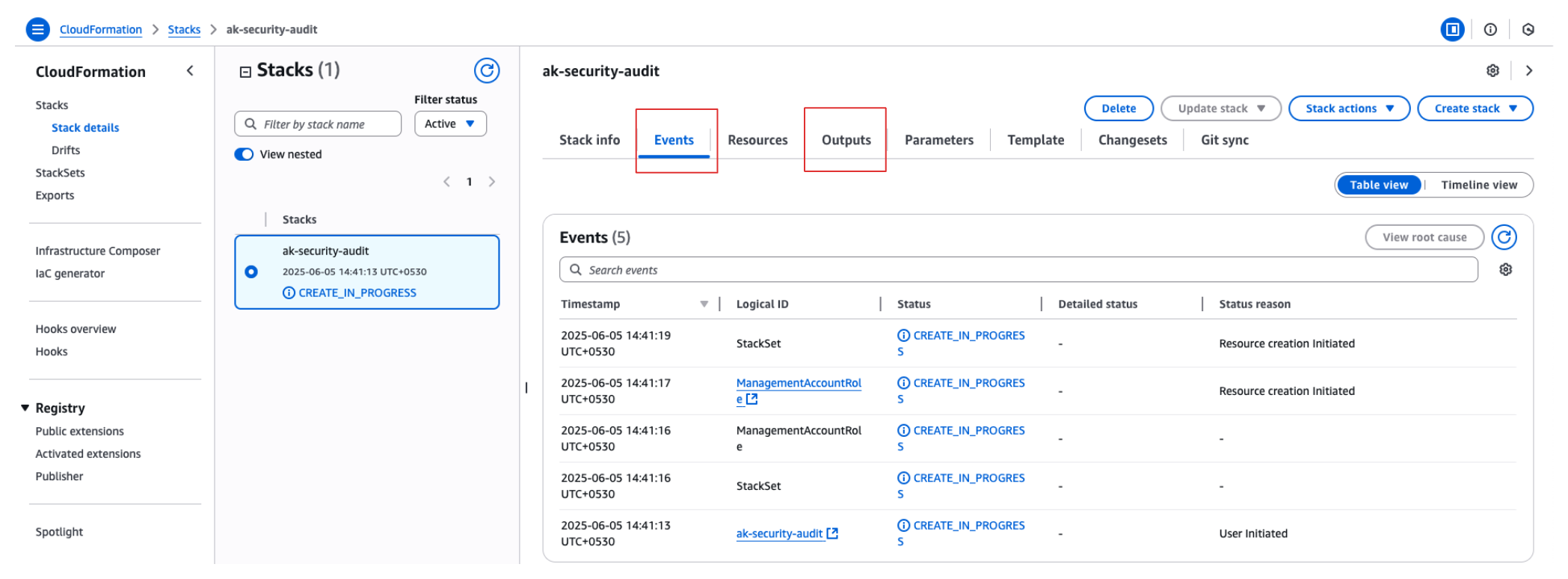 StackSet Deployment