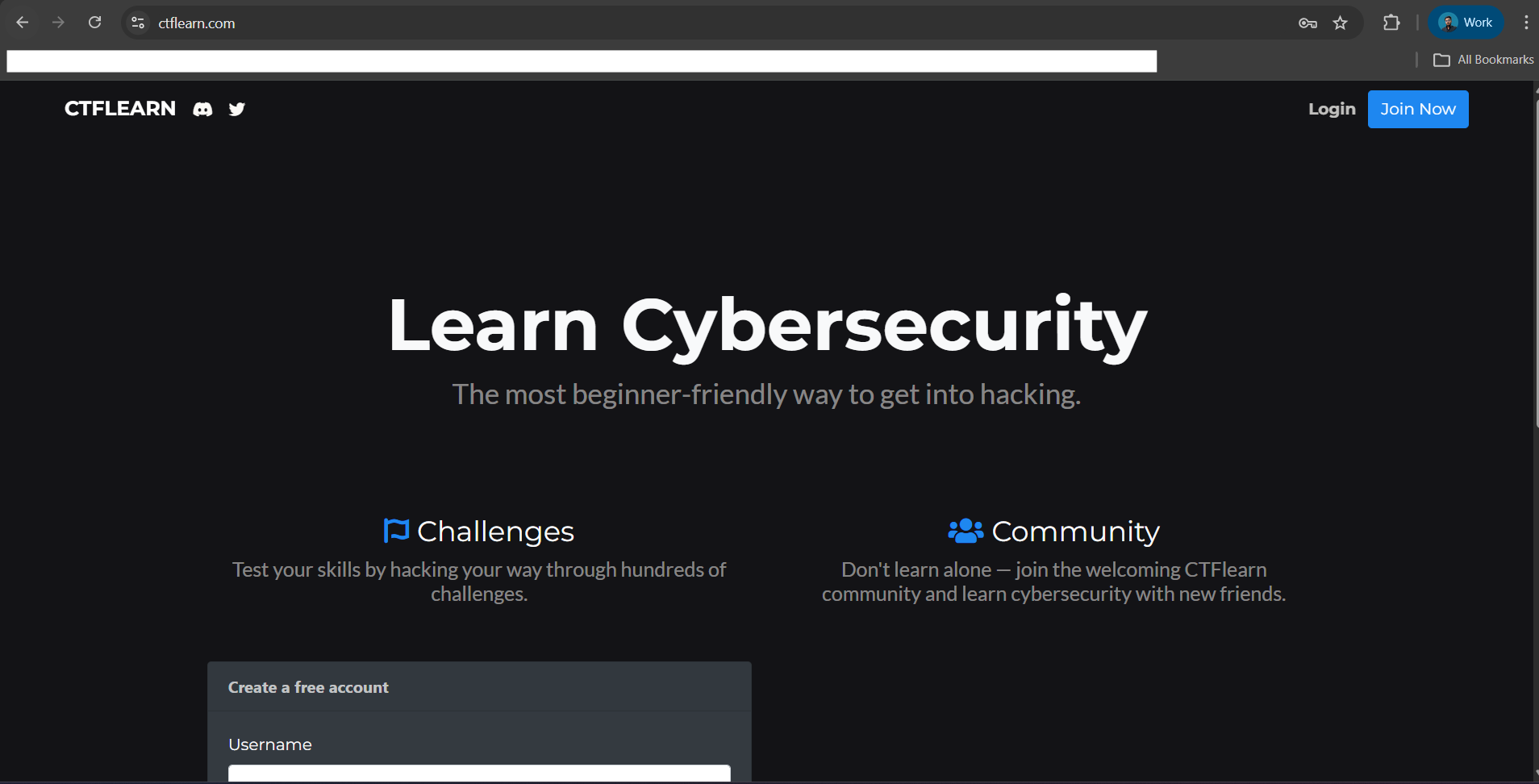 Login Page URL