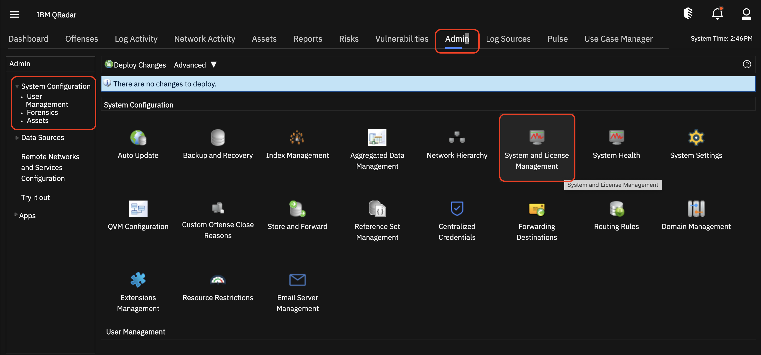 System Configuration