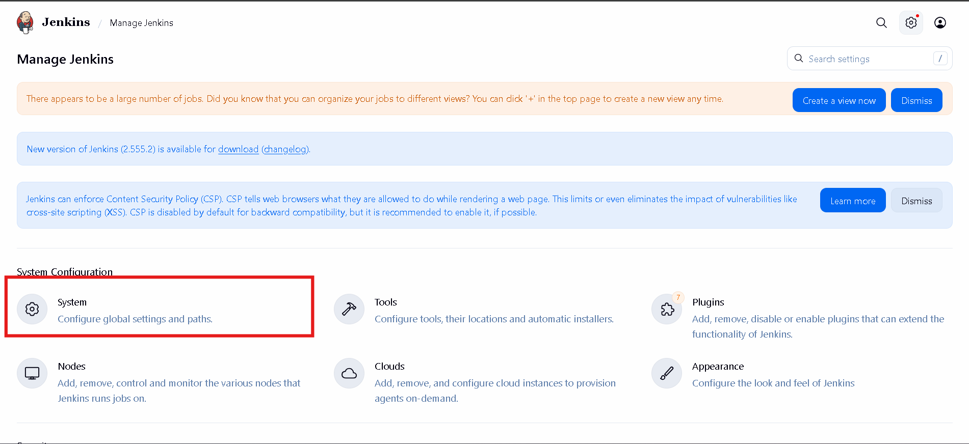 Manage Jenkins Security Credentials