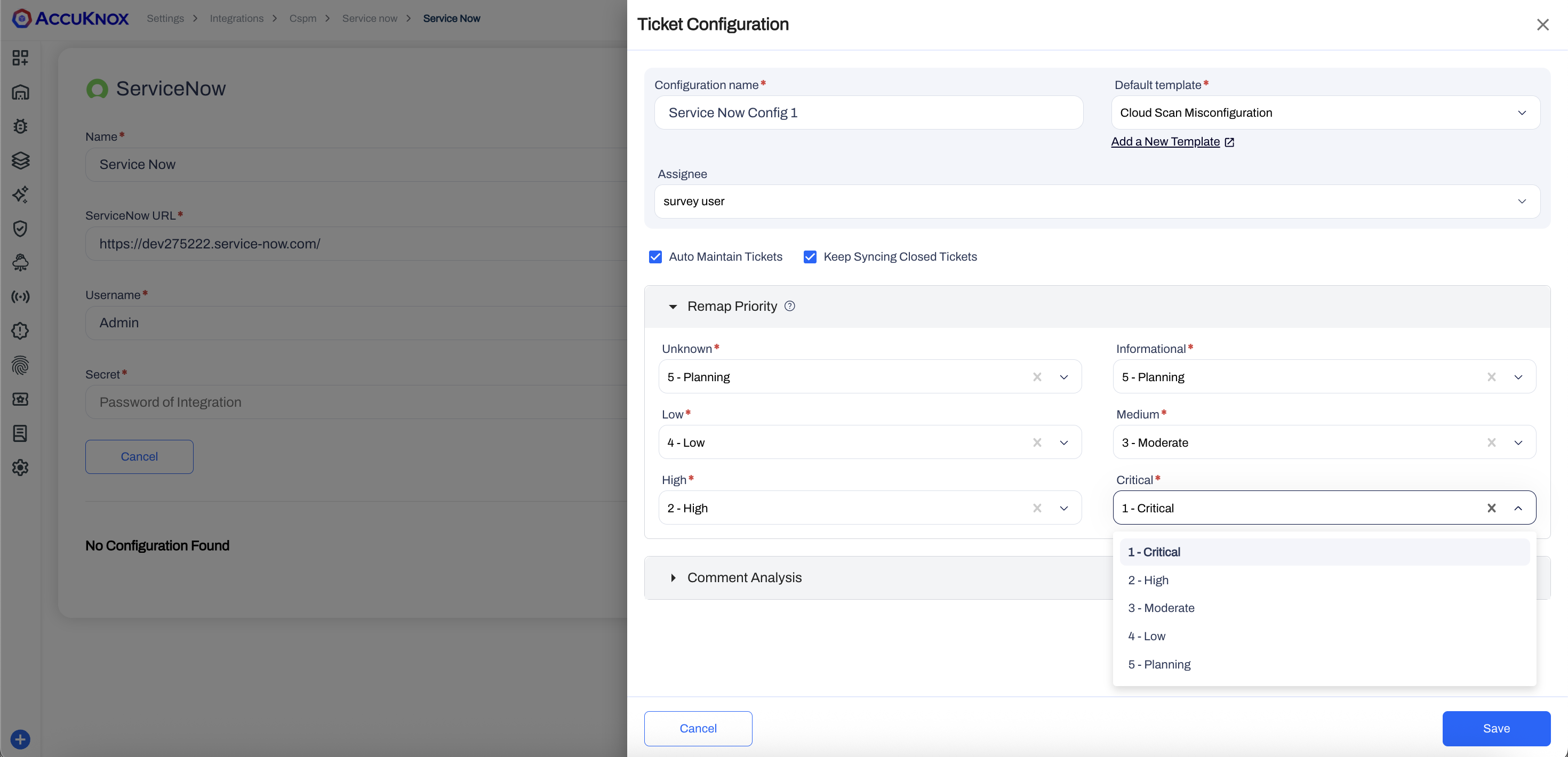 servicenow-integration-accuknox